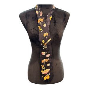 Tie Cuisine Japanese Food Sushi Noodle Tie‎